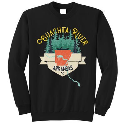 Ouachita River Arkansas National Park River Floating Kayak Sweatshirt