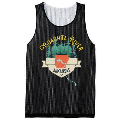 Ouachita River Arkansas National Park River Floating Kayak Mesh Reversible Basketball Jersey Tank