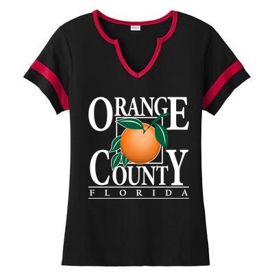 Orange County Florida Ladies Halftime Notch Neck Tee