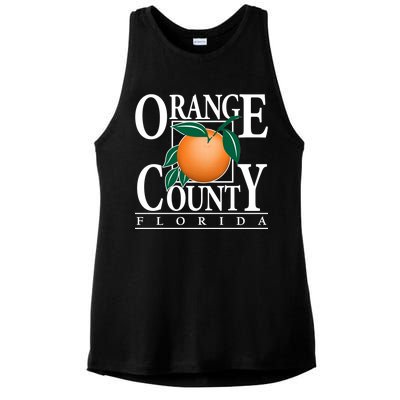 Orange County Florida Ladies PosiCharge Tri-Blend Wicking Tank