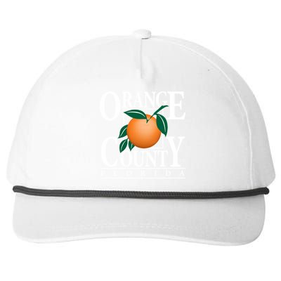 Orange County Florida Snapback Five-Panel Rope Hat