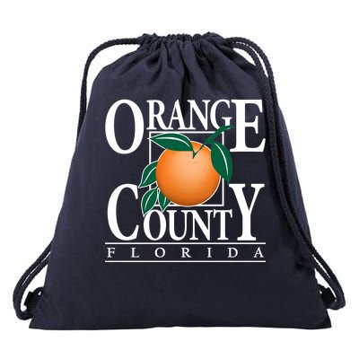 Orange County Florida Drawstring Bag