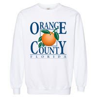 Orange County Florida Garment-Dyed Sweatshirt