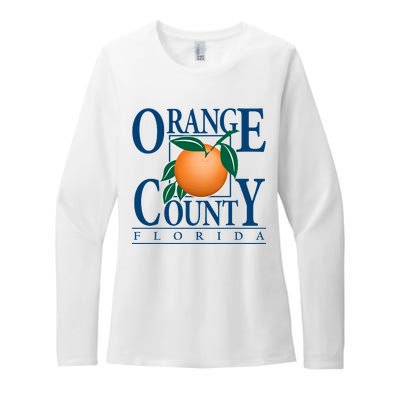 Orange County Florida Womens CVC Long Sleeve Shirt