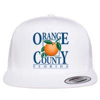 Orange County Florida Flat Bill Trucker Hat