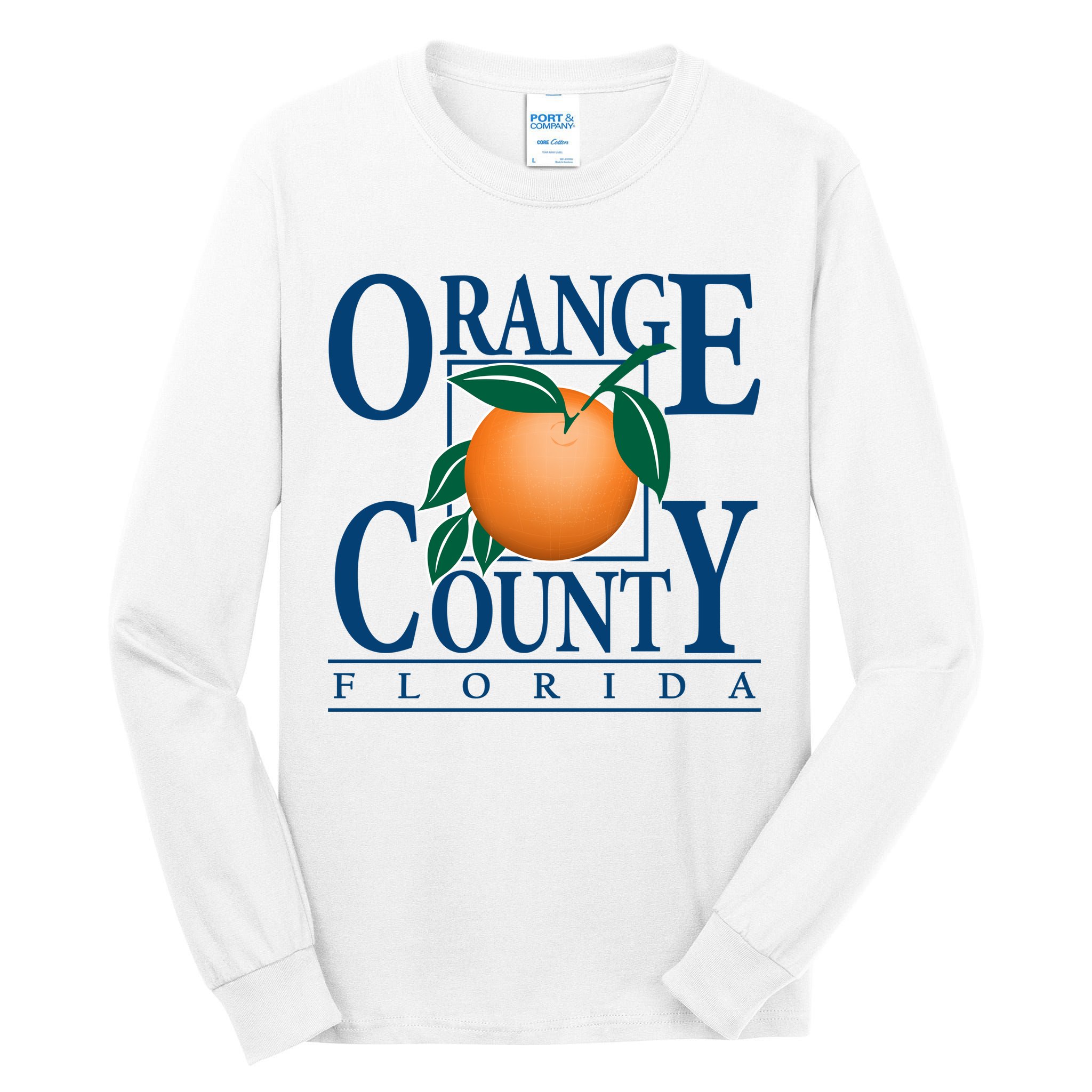 Orange County Florida Tall Long Sleeve T-Shirt