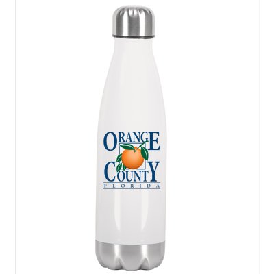 Orange County Florida Stainless Steel Insulated Water Bottle