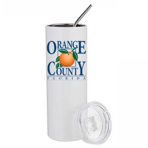 Orange County Florida Stainless Steel Tumbler