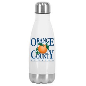 Orange County Florida Stainless Steel Insulated Water Bottle