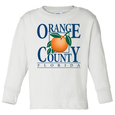 Orange County Florida Toddler Long Sleeve Shirt