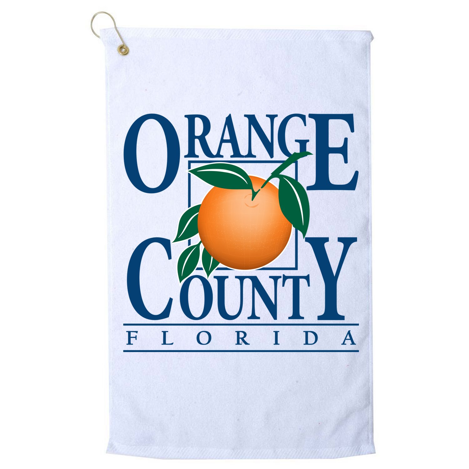 Orange County Florida Golf Towel