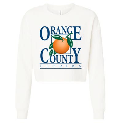 Orange County Florida Cropped Pullover Crew