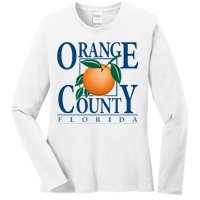 Orange County Florida Ladies Long Sleeve Shirt