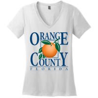 Orange County Florida Women's V-Neck T-Shirt