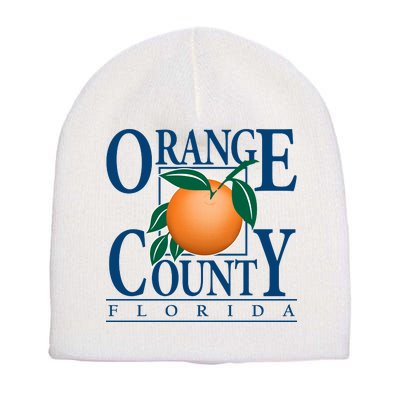 Orange County Florida Short Acrylic Beanie