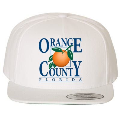 Orange County Florida Wool Snapback Cap