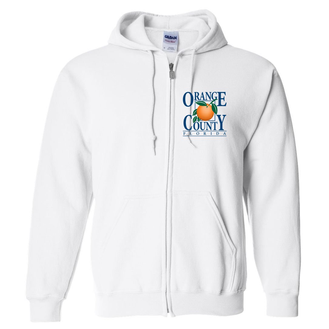 Orange County Florida Full Zip Hoodie