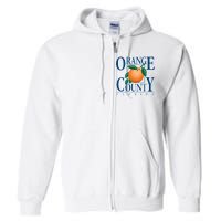 Orange County Florida Full Zip Hoodie