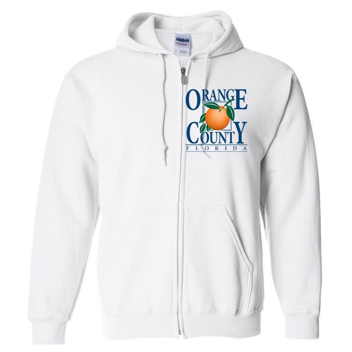 Orange County Florida Full Zip Hoodie