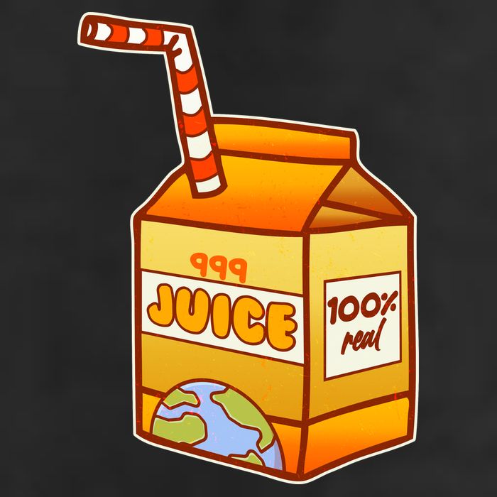 Orange Juice 999 Carton 100% Real Juice Cool Comfort Performance Bucket Hat