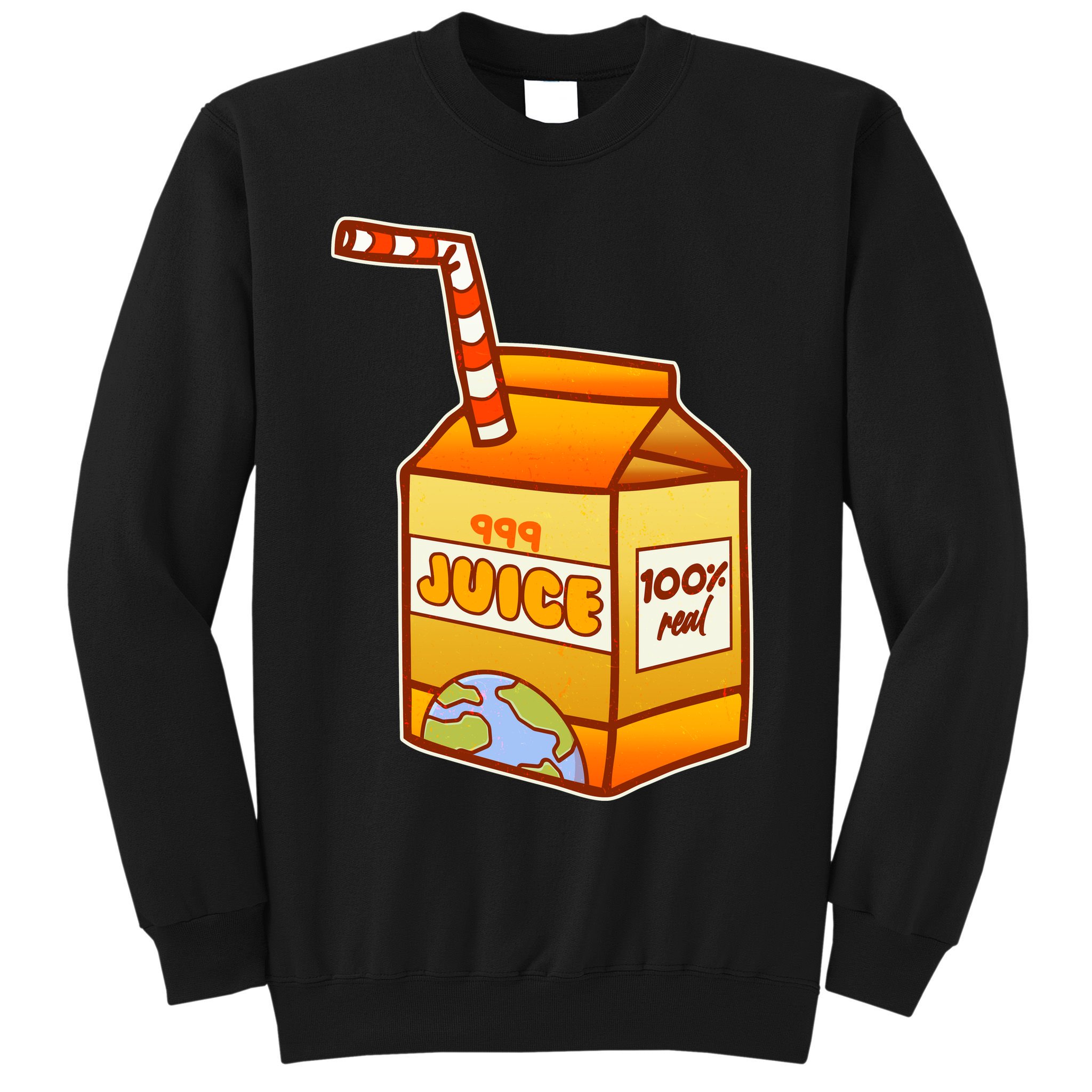 Orange Juice 999 Carton 100% Real Juice Sweatshirt