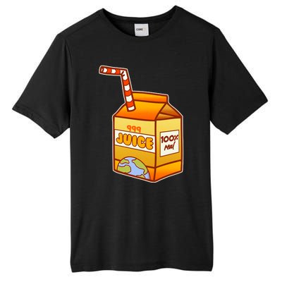 Orange Juice 999 Carton 100% Real Juice Tall Fusion ChromaSoft Performance T-Shirt