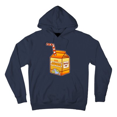 Orange Juice 999 Carton 100% Real Juice Hoodie