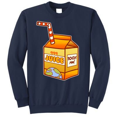 Orange Juice 999 Carton 100% Real Juice Sweatshirt