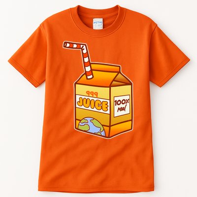 Orange Juice 999 Carton 100% Real Juice Tall T-Shirt