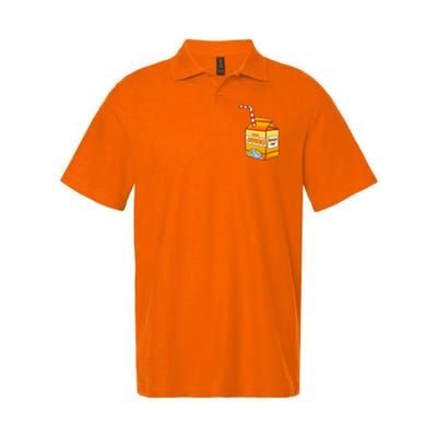 Orange Juice 999 Carton 100% Real Juice Softstyle Adult Sport Polo