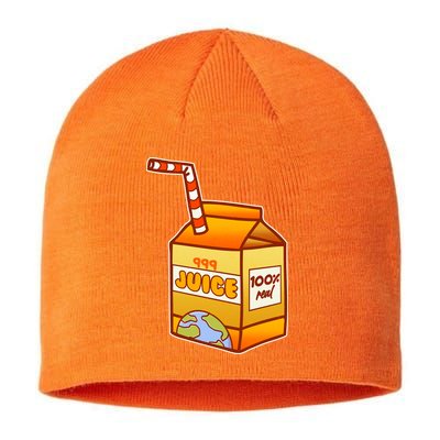 Orange Juice 999 Carton 100% Real Juice Sustainable Beanie