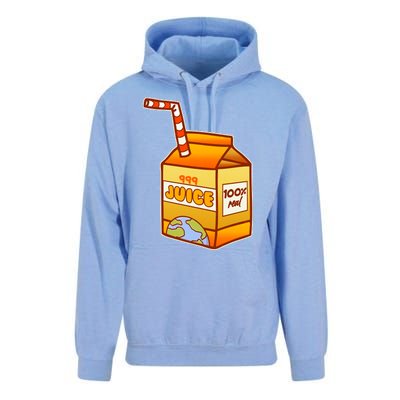 Orange Juice 999 Carton 100% Real Juice Unisex Surf Hoodie