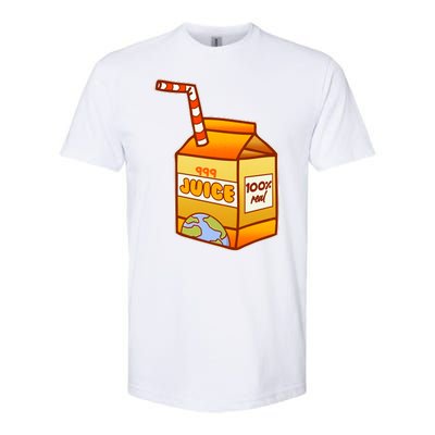 Orange Juice 999 Carton 100% Real Juice Softstyle CVC T-Shirt