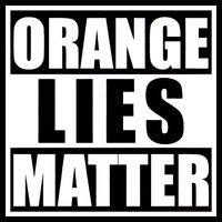 Orange Lies Matter Resist Anti Trump Cooling Performance Crew T-Shirt
