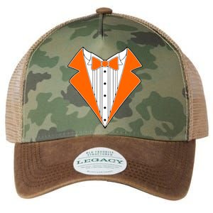 Orange Tuxedo Wedding Bachelor Prom Tux Legacy Tie Dye Trucker Hat