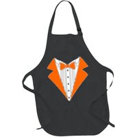 Orange Tuxedo Wedding Bachelor Prom Tux Apron