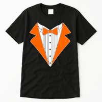 Orange Tuxedo Wedding Bachelor Prom Tux Tall T-Shirt