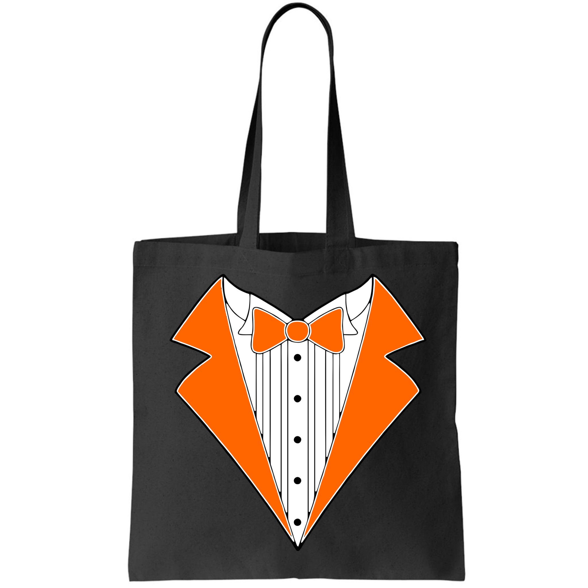 Orange Tuxedo Wedding Bachelor Prom Tux Bag