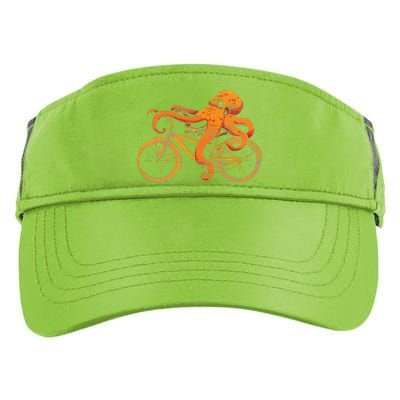 Octopus Riding Bicycle Octopus Adult Drive Performance Visor