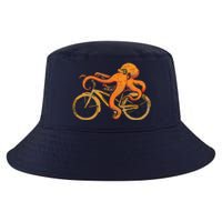 Octopus Riding Bicycle Octopus Cool Comfort Performance Bucket Hat