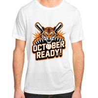 October Ready Baseball Tiger Fan Adult ChromaSoft Performance T-Shirt