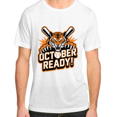 October Ready Baseball Tiger Fan Adult ChromaSoft Performance T-Shirt