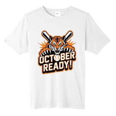 October Ready Baseball Tiger Fan Tall Fusion ChromaSoft Performance T-Shirt