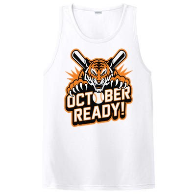 October Ready Baseball Tiger Fan PosiCharge Competitor Tank