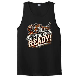 October Ready Baseball Tiger Fan PosiCharge Competitor Tank