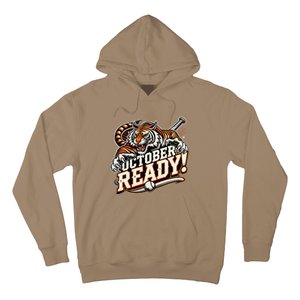 October Ready Baseball Tiger Fan Hoodie