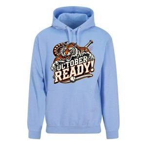 October Ready Baseball Tiger Fan Unisex Surf Hoodie