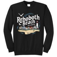 Ocean Rehoboth Beach Delaware Coastal Town Vibe Sweatshirt