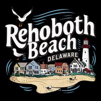 Ocean Rehoboth Beach Delaware Coastal Town Vibe Impact Tech Backpack