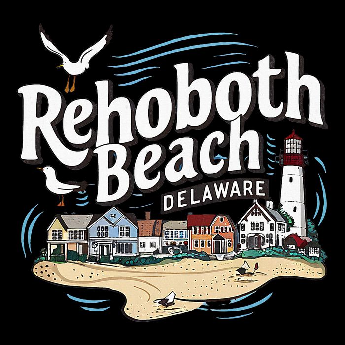 Ocean Rehoboth Beach Delaware Coastal Town Vibe Impact Tech Backpack